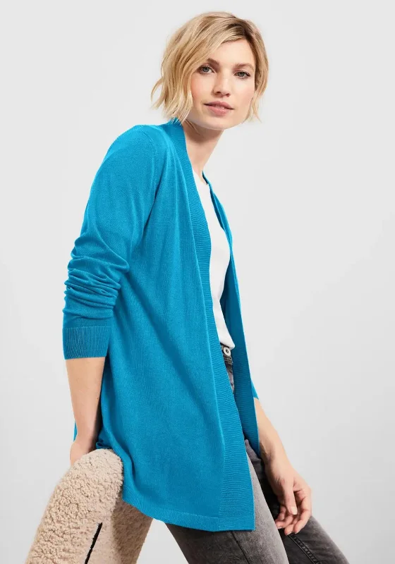 Cecil Open Mid Length Cardigan, Club Blue Slim Fit Regular Fit Oversized Slim Fit Regular Fit Oversized Cecil Open Mid Length Cardigan, Club Blue Slim Fit Regular Fit Oversized Slim Fit Regular Fit Oversized