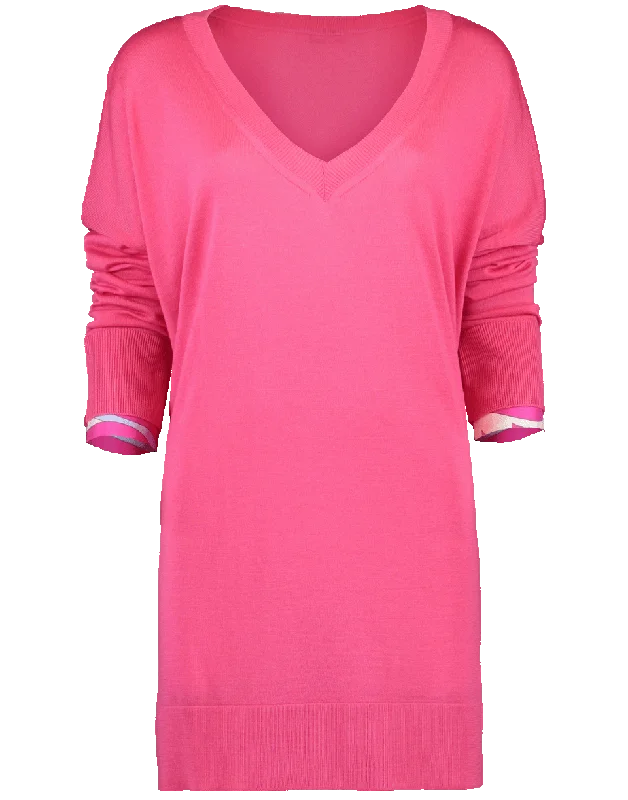 Oversized Knit Top Royal Blue Knit Top