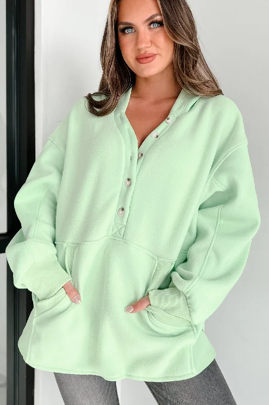 Reserved For Snuggles Oversized Fleece Hoodie (Ultra Mint) Hoodie with Front Slit Layering Stylish Hoodie with Front Slit Layering Stylish Reserved For Snuggles Oversized Fleece Hoodie (Ultra Mint) Hoodie with Front Slit Layering Stylish Hoodie with Front Slit Layering Stylish