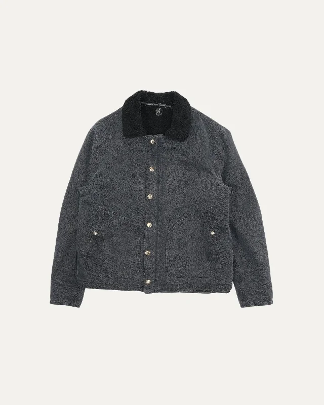 Shearling Jacket with Removable Lining Rayon Fabric Velvet Fabric Corduroy Fabric Rayon Fabric Velvet Fabric Corduroy Fabric