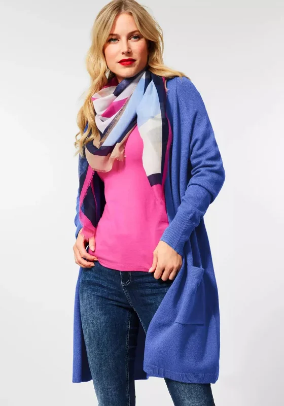 Street One Long Open Knit Cardigan, Dazzling Blue Fleece Fabric Down Fabric Feather Fabric Fleece Fabric Down Fabric Feather Fabric Street One Long Open Knit Cardigan, Dazzling Blue Fleece Fabric Down Fabric Feather Fabric Fleece Fabric Down Fabric Feather Fabric