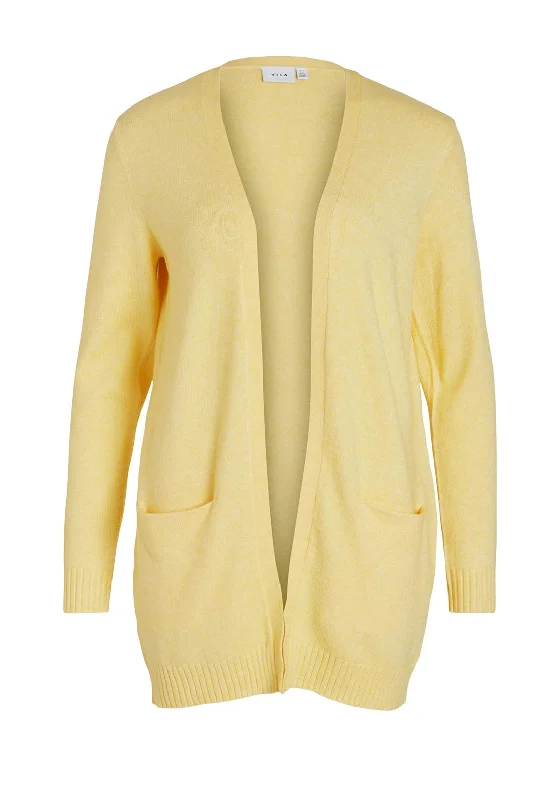 Vila Soft Knit Open Cardigan, Golden Haze Tailored Straight A-Line Tailored Straight A-Line Vila Soft Knit Open Cardigan, Golden Haze Tailored Straight A-Line Tailored Straight A-Line