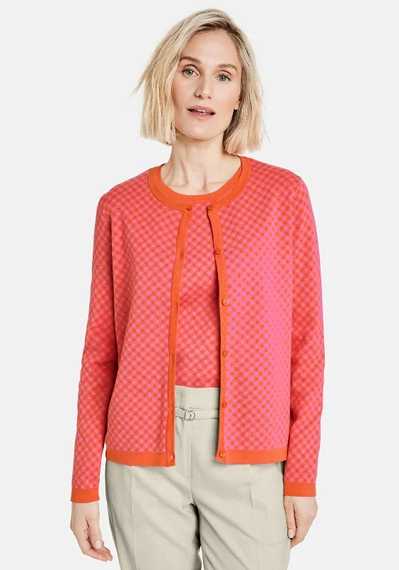 Gerry Weber Diamond Print Fine Cardigan, Orange & Pink Denim Fabric Leather Fabric Suede Fabric Denim Fabric Leather Fabric Suede Fabric Gerry Weber Diamond Print Fine Cardigan, Orange & Pink Denim Fabric Leather Fabric Suede Fabric Denim Fabric Leather Fabric Suede Fabric