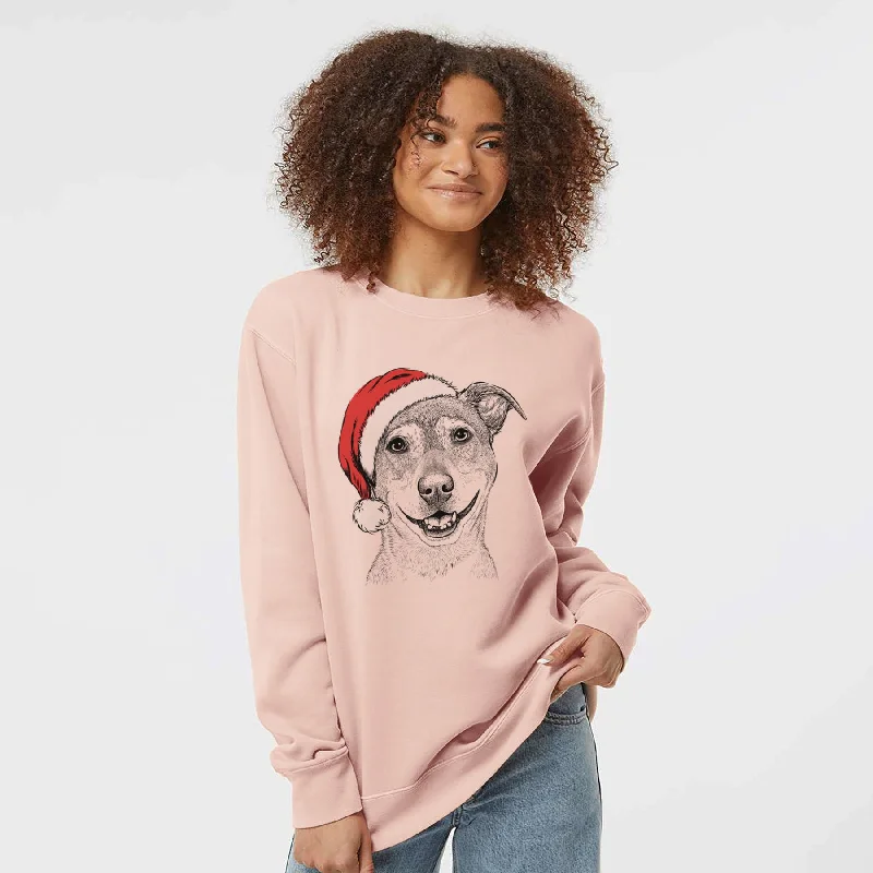 Santa Reese the Mountain Cur - Unisex Pigment Dyed Crew Sweatshirt Hoodie with Lace Feminine Delicate Hoodie with Lace Feminine Delicate Santa Reese the Mountain Cur - Unisex Pigment Dyed Crew Sweatshirt Hoodie with Lace Feminine Delicate Hoodie with Lace Feminine Delicate