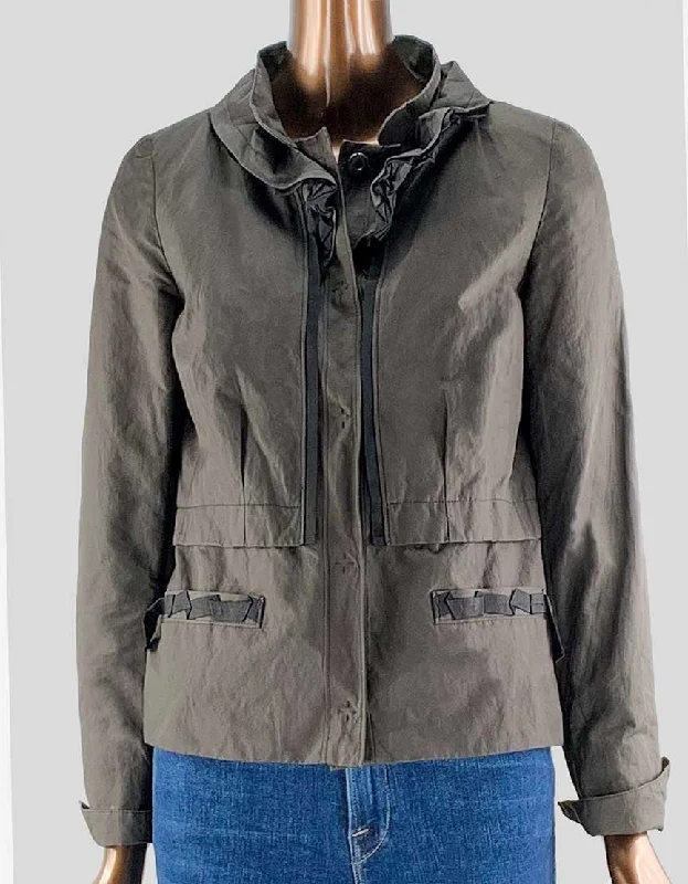 Tahari Women's Brown Blazer 4 US Women's Vintage Jacket