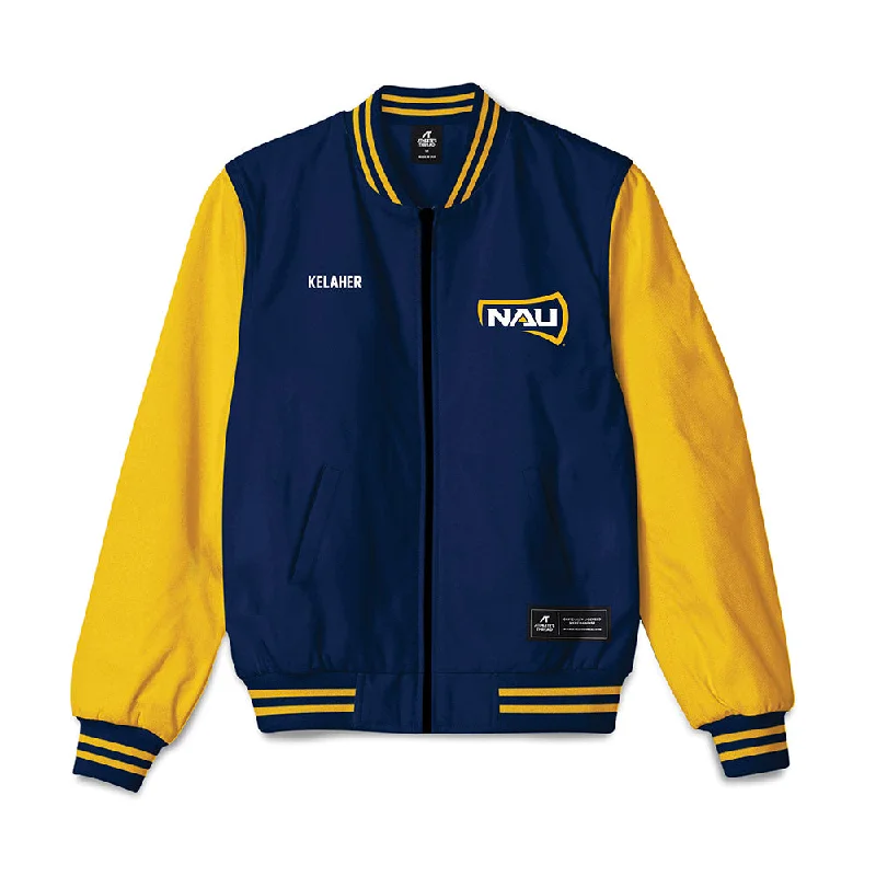 Northern Arizona - NCAA Women's Swimming & Diving : Kaci Kelaher - Bomber Jacket Mesh Jacket Canvas Jacket Denim Jacket