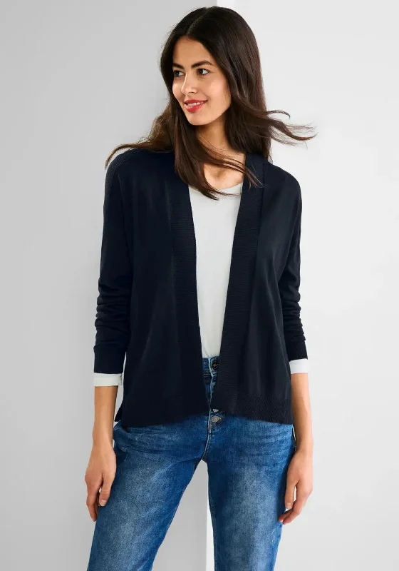 Street One Fine Short Ribbed Cardigan, Deep Blue Hooded Cardigan Collared Cardigan Shawl Collar Hooded Cardigan Collared Cardigan Shawl Collar Street One Fine Short Ribbed Cardigan, Deep Blue Hooded Cardigan Collared Cardigan Shawl Collar Hooded Cardigan Collared Cardigan Shawl Collar