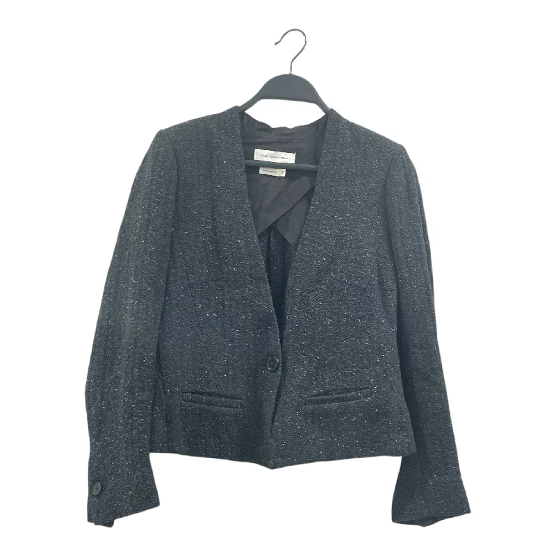 ISABEL MARANT ETOILE/Jacket/36/Wool/GRY/MARBLE WOOL/NO 1501/1 BUTTON Denim Jacket Leather Jacket Suede Jacket Denim Jacket Leather Jacket Suede Jacket