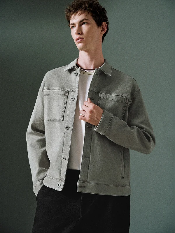 Button Up Denim Jackets Hoodie Zip-Up Jacket Button-Up Jacket Hoodie Zip-Up Jacket Button-Up Jacket