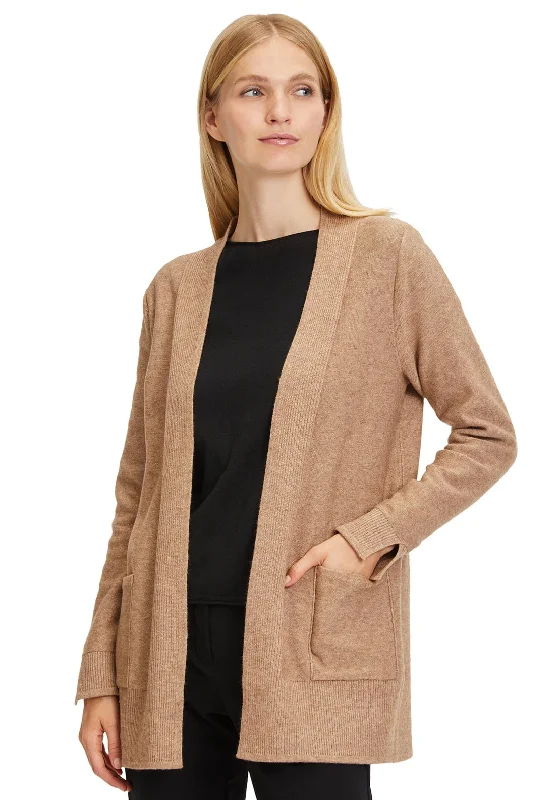 Betty Barclay Fine Knit Open Cardigan, Tan Fitted Loose Oversized Fitted Loose Oversized Betty Barclay Fine Knit Open Cardigan, Tan Fitted Loose Oversized Fitted Loose Oversized