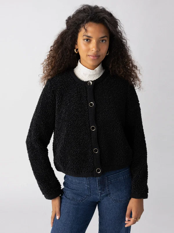 Sanctuary -  Cozy Cardigan Collared Crew Neck Turtle Neck