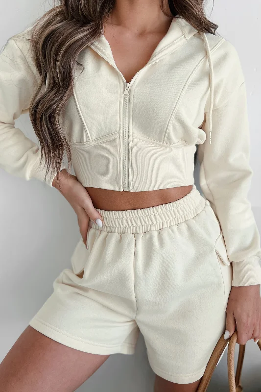 Rawlin Crop Zipper Hoodie (Ivory) Hoodie Sweatshirt Pullover Hoodie Sweatshirt Pullover Rawlin Crop Zipper Hoodie (Ivory) Hoodie Sweatshirt Pullover Hoodie Sweatshirt Pullover