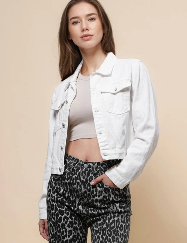 Ladies Solid Long Sleeves Turn-Down Collar Jacket 8268 Insulated Jacket Fitted Jacket Loose Jacket Insulated Jacket Fitted Jacket Loose Jacket