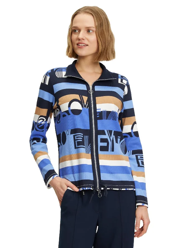 Betty Barclay Light Knit Zipped Cardigan, Azure Blue Multi Cotton Fabric Linen Fabric Terry Fabric Cotton Fabric Linen Fabric Terry Fabric Betty Barclay Light Knit Zipped Cardigan, Azure Blue Multi Cotton Fabric Linen Fabric Terry Fabric Cotton Fabric Linen Fabric Terry Fabric