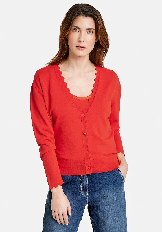 Gerry Weber Scallop Trim Fine Cardigan, Red Faux Fur Fabric Real Fur Fabric Shearling Fabric Faux Fur Fabric Real Fur Fabric Shearling Fabric Gerry Weber Scallop Trim Fine Cardigan, Red Faux Fur Fabric Real Fur Fabric Shearling Fabric Faux Fur Fabric Real Fur Fabric Shearling Fabric