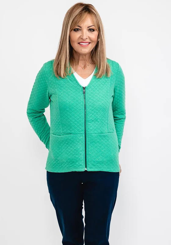 Fransa Scooped Neck Zip Cardigan, Emerald Mesh Fabric Canvas Fabric Denim Fabric Mesh Fabric Canvas Fabric Denim Fabric Fransa Scooped Neck Zip Cardigan, Emerald Mesh Fabric Canvas Fabric Denim Fabric Mesh Fabric Canvas Fabric Denim Fabric