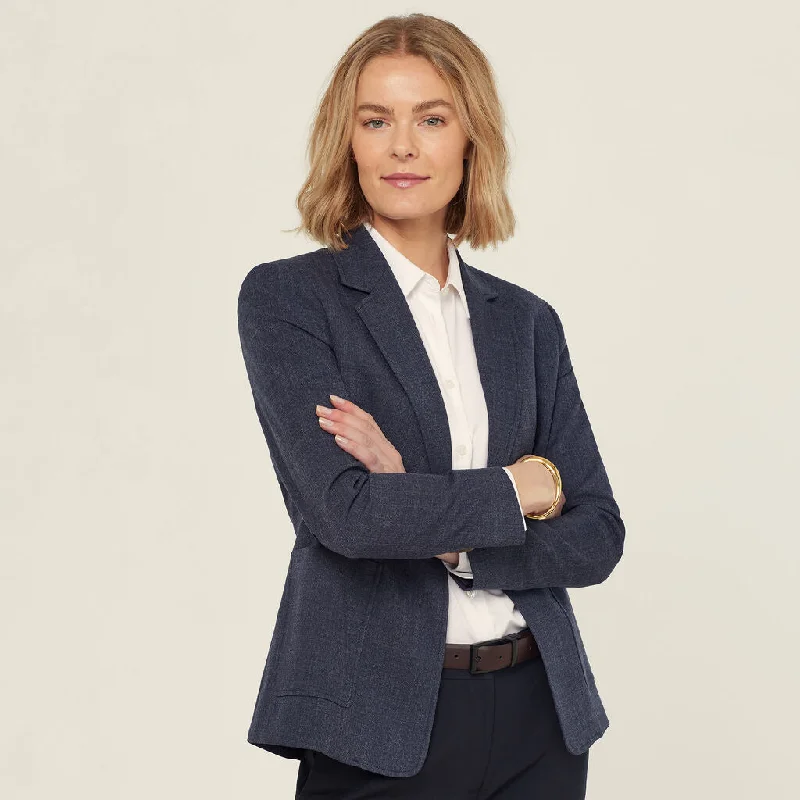 NNT Uniforms Textured Item Jacket W (CAT1HA) Welt Pockets Slit Pockets Flap Pockets Welt Pockets Slit Pockets Flap Pockets