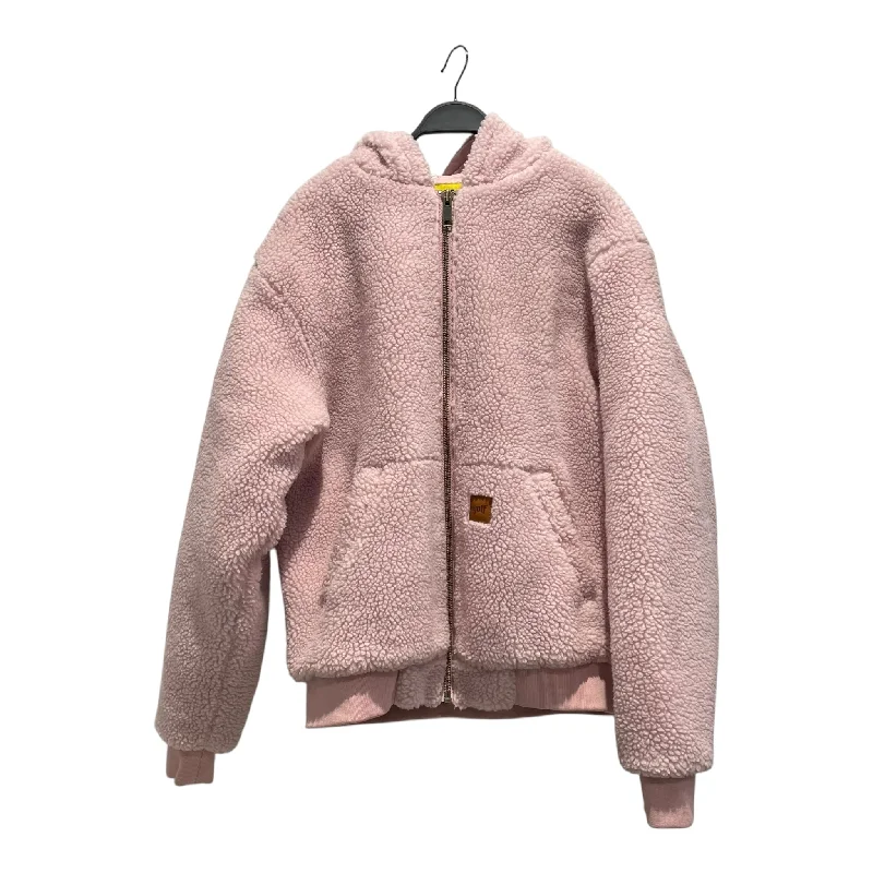 GOLF WANG/Jacket/M/Polyester/PNK/Sherpa Corduroy Jacket Velvet Jacket Brocade Jacket Corduroy Jacket Velvet Jacket Brocade Jacket