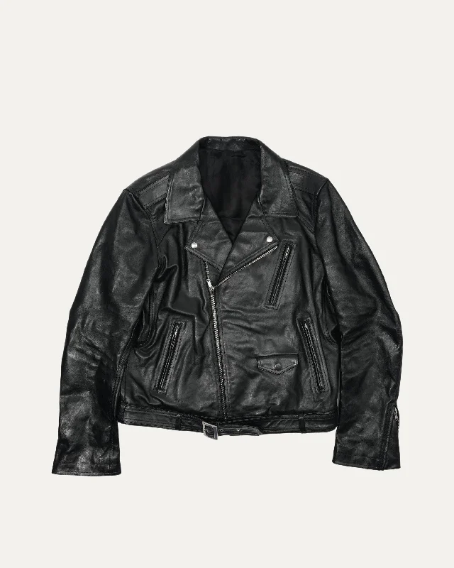 Luke Stooges Leather Jacket Zippered Jacket Buttoned Jacket Snapped Jacket Zippered Jacket Buttoned Jacket Snapped Jacket