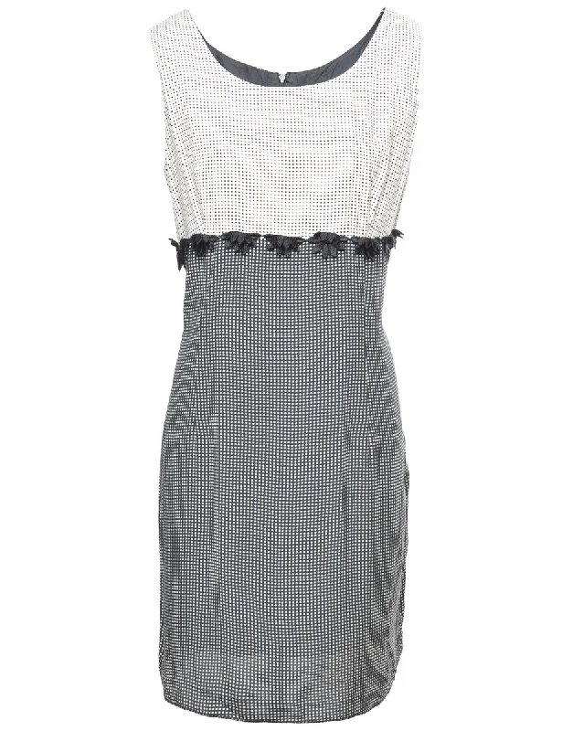 Spot Print Dress - M