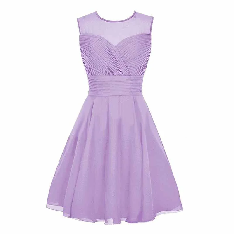 Homecoming Dress Short Prom Dresses Chiffon A-Line Junior Prom Dress