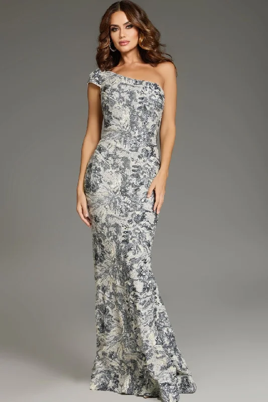 Jovani JVN39272 Long Fitted Formal Sequined Evening Dress Tunics Sophisticated sleek Jovani JVN39272 Long Fitted Formal Sequined Evening Dress Tunics Sophisticated sleek