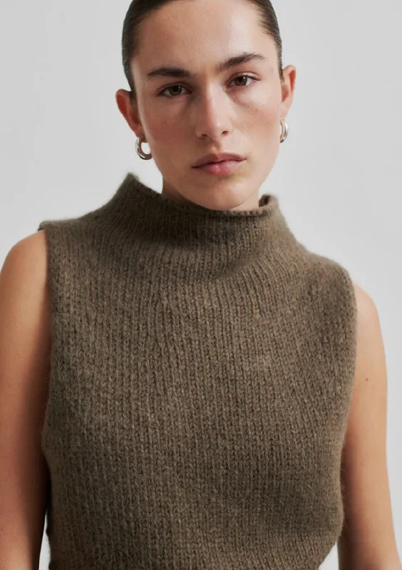 Rikke Knit Top | Second Female Handmade Knit Blouse