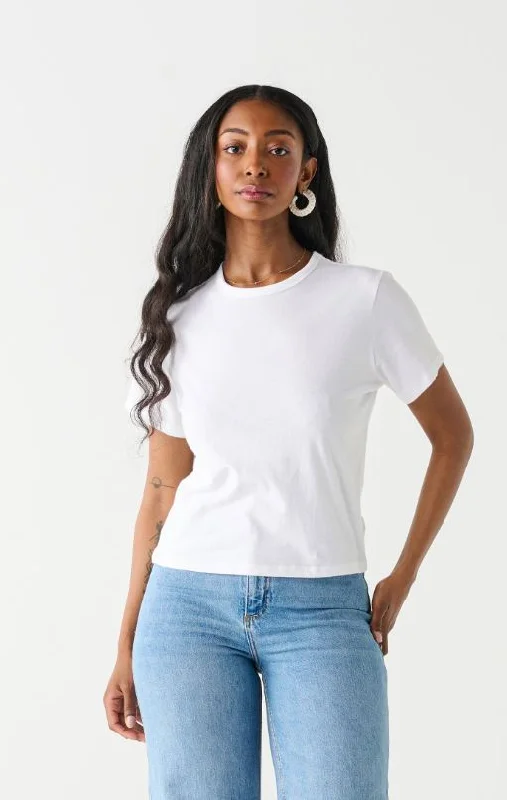 Dex Favorite Tee Spandex Blend Rayon Blend Denim Blend Spandex Blend Rayon Blend Denim Blend