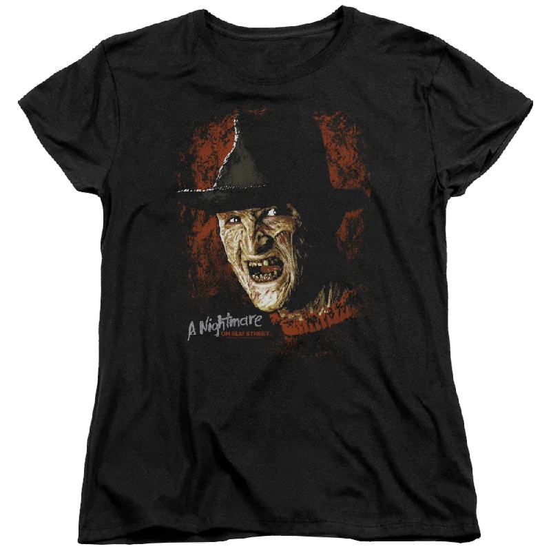 A Nightmare on Elm Street Worst Nightmare - Women's T-Shirt Asymmetrical Pockets Print