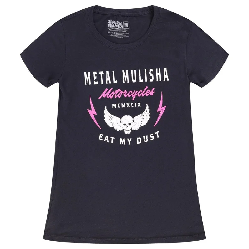 Metal Mulisha Eat My Dust Tee Solid Color Striped Floral