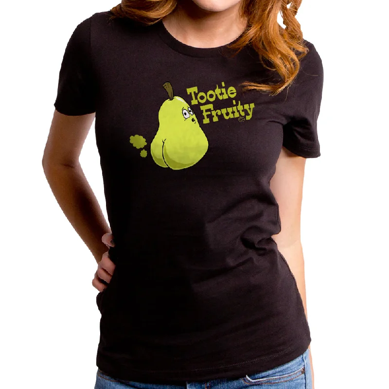 Tootie Fruity Women's T-Shirt Rayon Velvet Corduroy