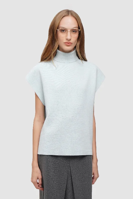 Turtleneck Knit Top Winter Knit Top