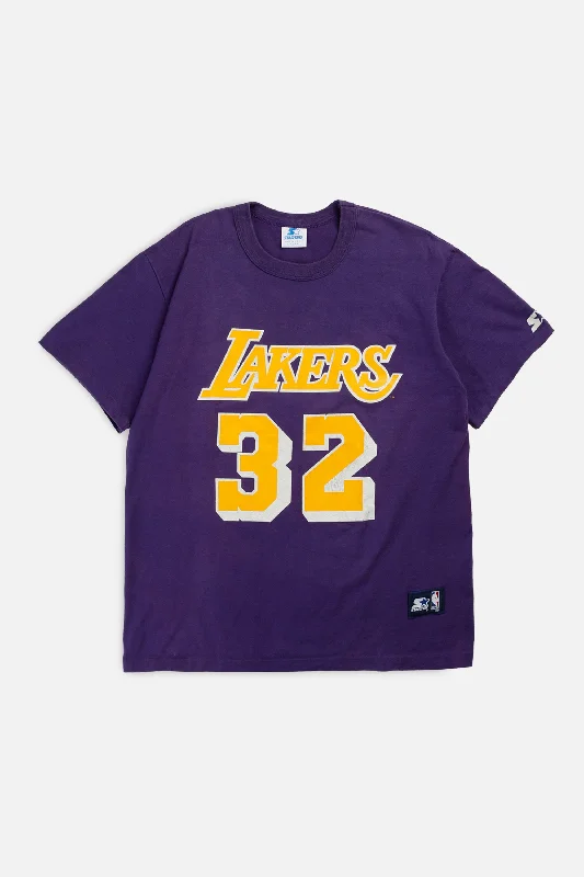 Vintage LA Lakers NBA Tee - Women's S Anti-Shrink Durable Soft