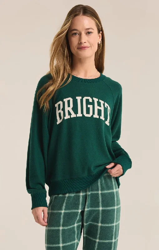 Z-Supply Bright Cozy Knit Top - NOBLE FIR Spring Knit Blouse