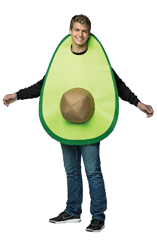 Adults Avocado Fancy Dress Tunics Trendy modern