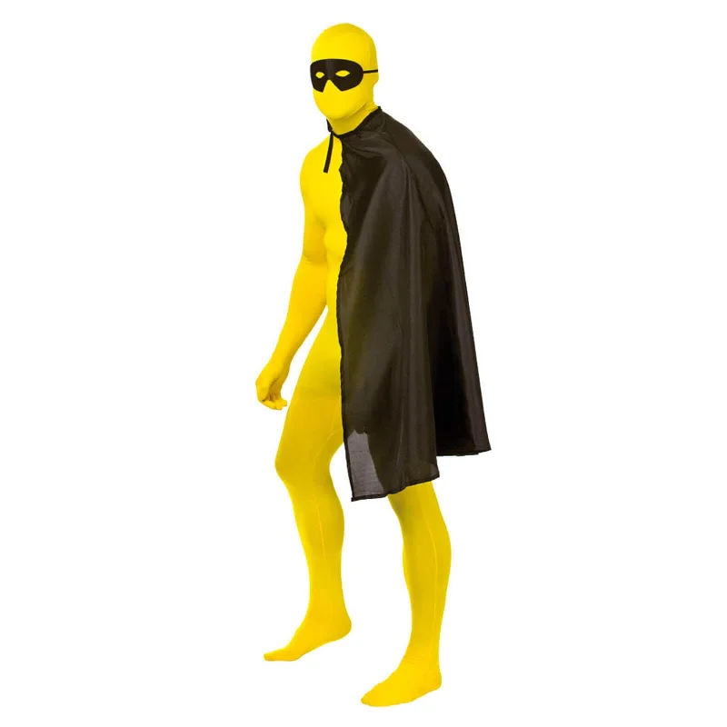 Adults Superhero Cape With Mask Stag Hen Fancy Dress Tunics Luxurious high-end