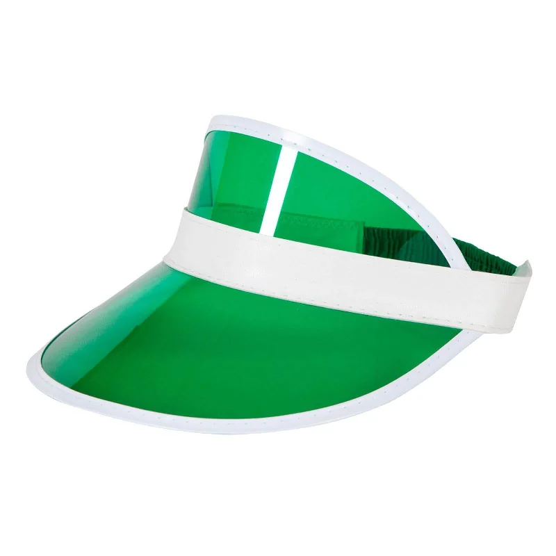 Casino Pub Golf Visor Poker 80s Stag Hen Fancy Dress Crew Neckline Sporty