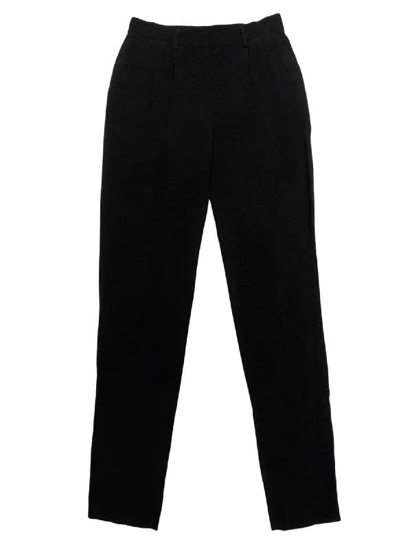 Hanley Mellon Women's Tapered Dress Pants with Pleat Tunics Running lightweight