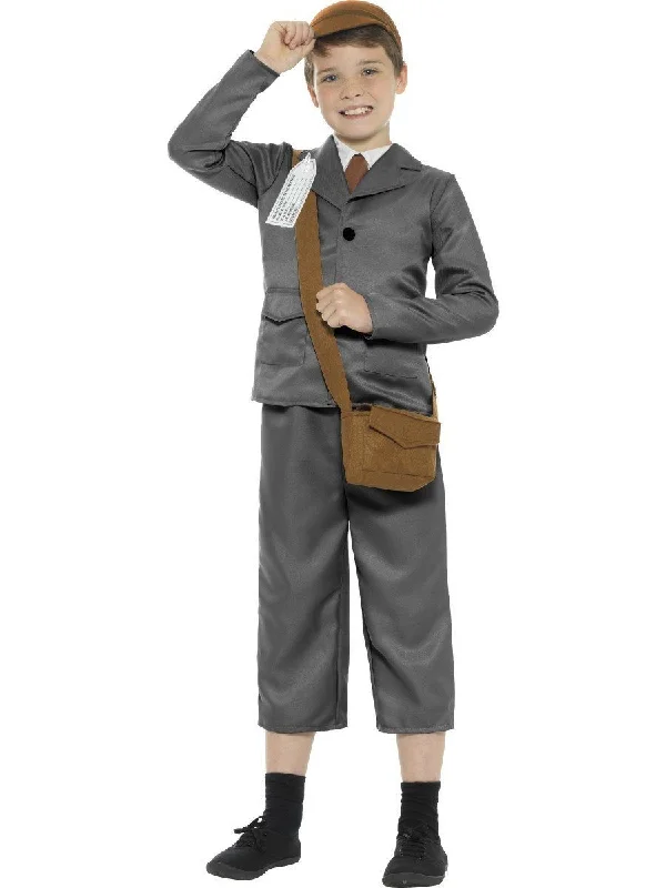 School Boy Historical Victorian Costume Uniform Book Week Dress Up Tunics Print Colorful