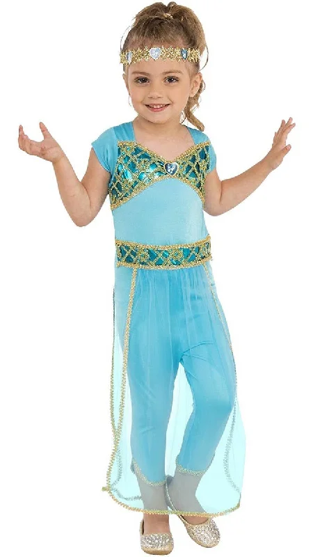 Jasmine Arabian Princess Girls Fancy Dress Costume Tunics Office stylish