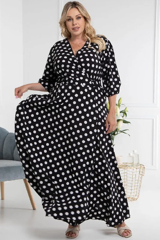 Plus size dress model 183391 Karko Tunics Travel practical