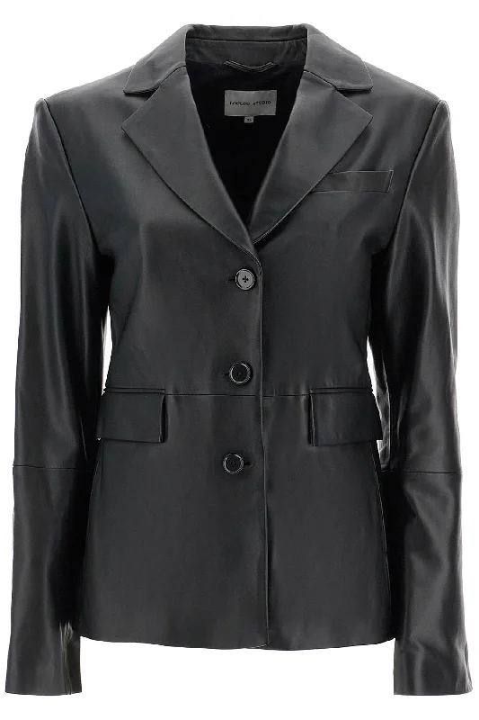 Aldo Leather Blazer  - Black Women's Formal Blazer