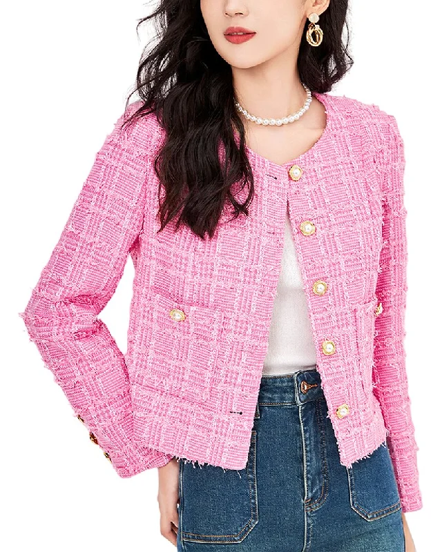 Wlzd Wool-Blend Blazer Women's High-End Blazer