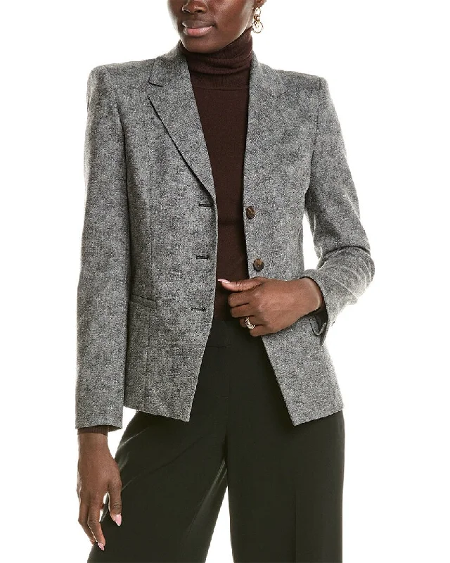 Lafayette 148 New York West Wool-Blend Blazer Women's Designer Suit