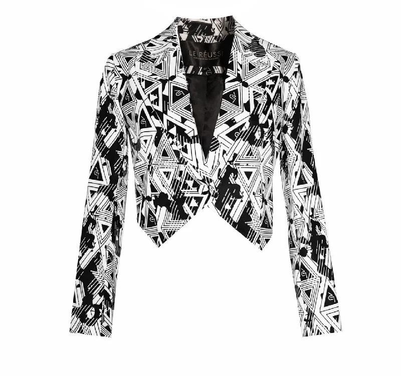 Amour Geometric Blazer Women's Classic Blazer