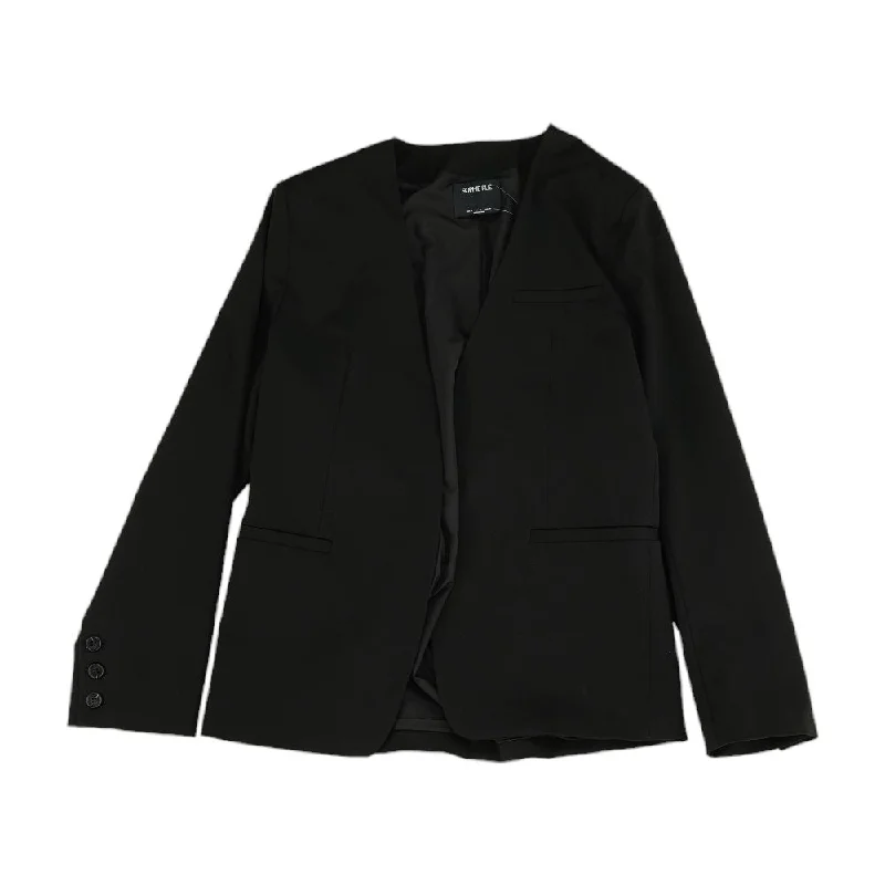 Black Solid Blazer Women's Fashion Blazer