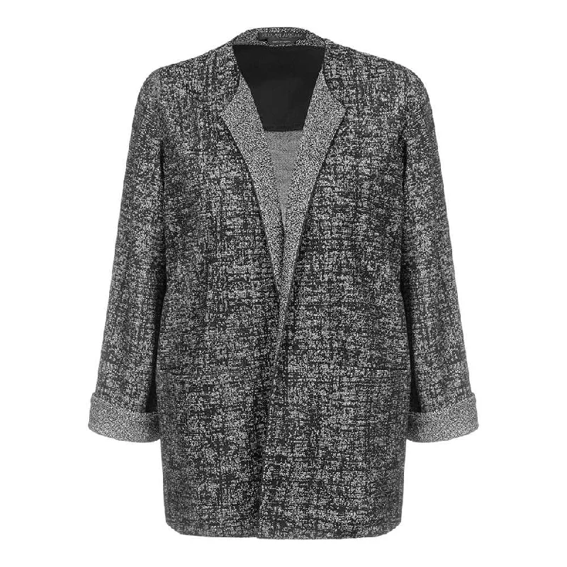 Marina Rinaldi Women's Fiji Blazer Style Coat, Black Women's Trendy Suit