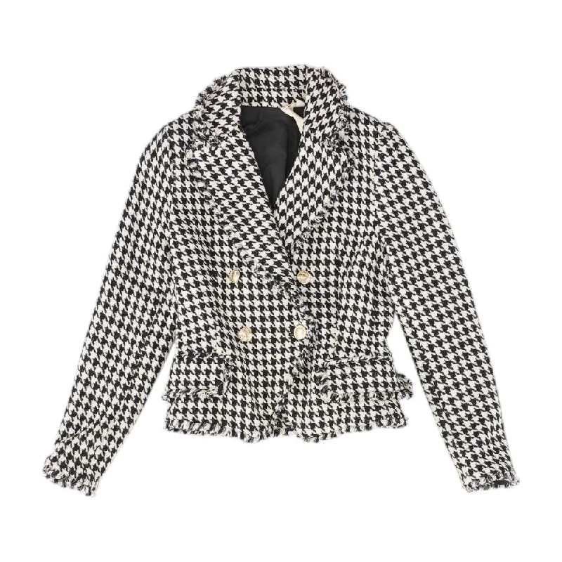 Multi Houndstooth Blazer Women's Unique Blazer