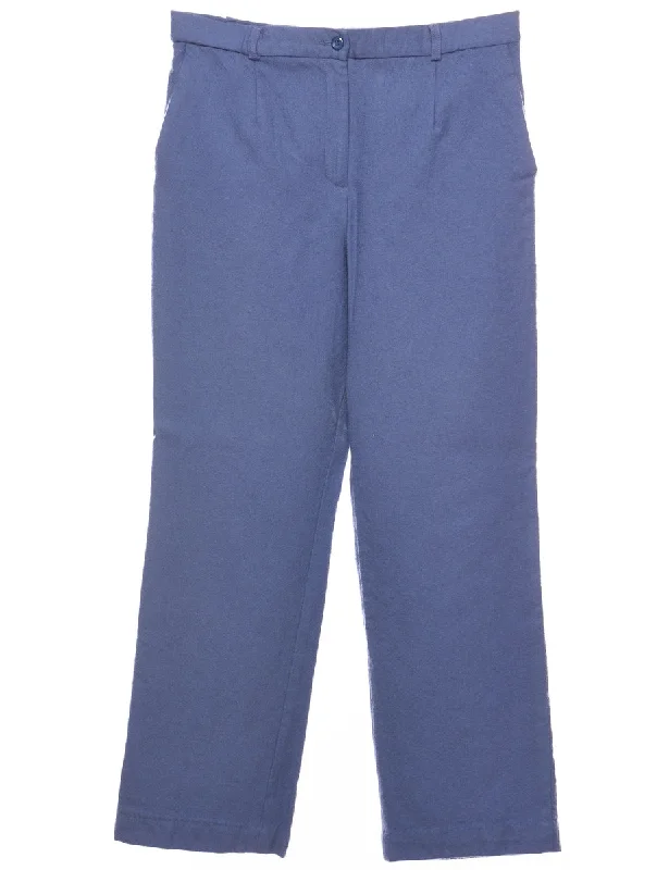 Pendleton Blue Classic Trousers - W30 L27 Trousers versatile functional