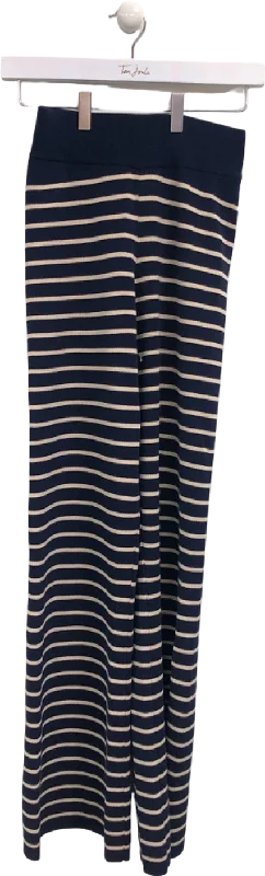 Pretty Lavish Navy and White Striped Trousers XS Trousers trendy modern